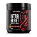 NutraBio Intra Blast Bcaa Pulber Aminohappe lisand, elektrolüüt ja hüdraatumine Blend, Intra, Pre Treening & Lihaste taastamine, 20 g Ea Aminohapped Pulber, 5 g Glutamiin- troopilised puuviljad Punch, 30 Serveerimine