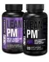 Jacked Factory Lean PM & Lean PM Max Night Time Fat Burner, Uneabi täiendus ja isu supressant meestele ja naistele (180 kapslit)