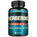 Satoomi 25in1 Berberine Supplement - Berberine Hcl - Ceylon Cinnamon - Piimaohakas ja veel