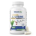 Natural Cure Labs Clean L-Lysine 600mg, 120 kapslit | Vegan, Non-GMO, & Gluteenivaba