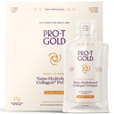 ProT Gold Liquid Collagen Protein Shot, 17 g Clear Protein Nano-Hydrolyzed Grass Fed Collagen, 2 g Arginine haavade toetuseks, Gluteenivaba, suhkruvaba, 0g Süsivesikud, Orange Creme, 1 fl oz, 24 Pack