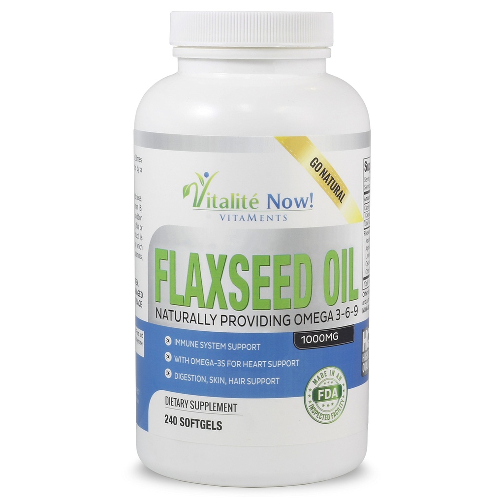Suurendage parimaid orgaanilisi linaseemneõli softgels - 1000mg Premium, Virgin Cold pressitud linaseemnetest - juuste naha ja küünte toetus - Omega 3-6-9 täiendus - 240 loend - rohkem kui 8 kuu pakkumine!