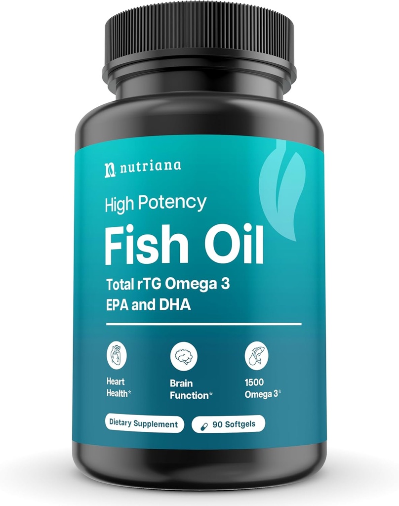 Mini Fish Oil Softgels - lõhnatu, haputu ja lihtne neelata - 1500mg Omega-3 EPA & DHA - Advanced Formula Fish Oil Minis - väiksem kui dime - Wild Caught - 90 (suur, kapsel)