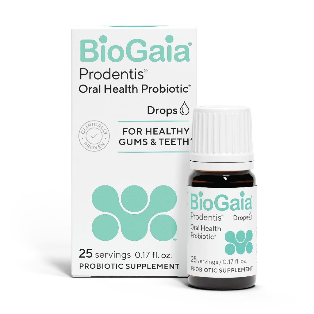 BioGaia Prodentis | Hambaprobiootikumide tilgad | Promotes Healthy Gums & Hambad | Kaitseb Hambaprobleemide vastu | Replenishes Oral Microbiome | Parandab suuõõne tervist | Maitsestamata | 25 päeva pakkumine