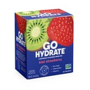 GoHydrate Instant Hydration Powder Packets - Madal naatriumelektrolüütide Joogisegu - Natural Hydration Support, Sugar Free Electrolyte Maitsestatud Pulber Jook D-vitamiini, 30 pakendit, Kiwi Maasikas