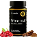 Berberiin koos Ceylon Cinnamon 1200mg – 97% puhtus- Mitte-GMO, Gluteenivaba, Lab-testitud Vegan Berberine Supplement (120 Count)