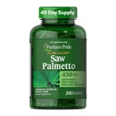 Puritan's Pride Flow GuardTM Saw Palmetto ekstrakt 450mg, Natural Terve Herb Traditsiooniline Taimne toidulisand meeste eesnäärme ja kuseteede tervise toetuseks, 200 kiirvabastuskapslit