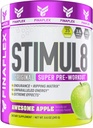 FINAFLEX STIMUL8 Original Super Pre-Workout, Awesome Apple - energia, tugevus ja vastupidavus meestele ja naistele - kofeiini, beeta-alaniin ja C-vitamiin - 35 serveerimist