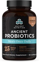 Ancient Nutrition Probiootikumid Meestele, Ancient Probiootilised Meeste Ükskord Iga päev 30ct, Seedetrakti Ja Immuunsüsteemi Toetus, Bloating, Gaasi Ja Kõhukinnisuse Relief, Gluteenivaba, Superfoods Blend, 25 miljardit CFUd *