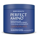 BodyHealth PerfectAmino Powder - BCAA ja EAA Pulber enne ja pärast treeningut - Aminohappe energiajook meestele ja naistele, et toetada Lean lihaseid ja taastumist - šokolaad - 30 serveerimist