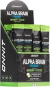 ONNIT Alpha Brain Instant - Kookospähkli lubi Maitse - Nootroopne Aju Booster Mälu Lisand - Ajutugi Keskendumisele, Energiale Ja Selgusele - Alpha GPC Koliin, Kasside Küünis, L-Theanine, Bacopa - 30ct