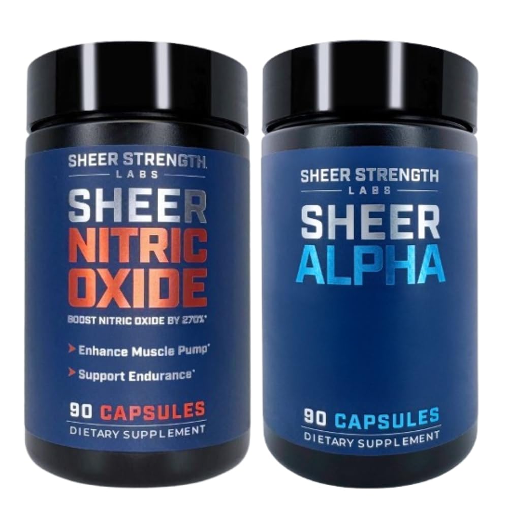 Gym God Pack - Lämmastikoksiidi Lisand Ja Sheer Alpha T Booster