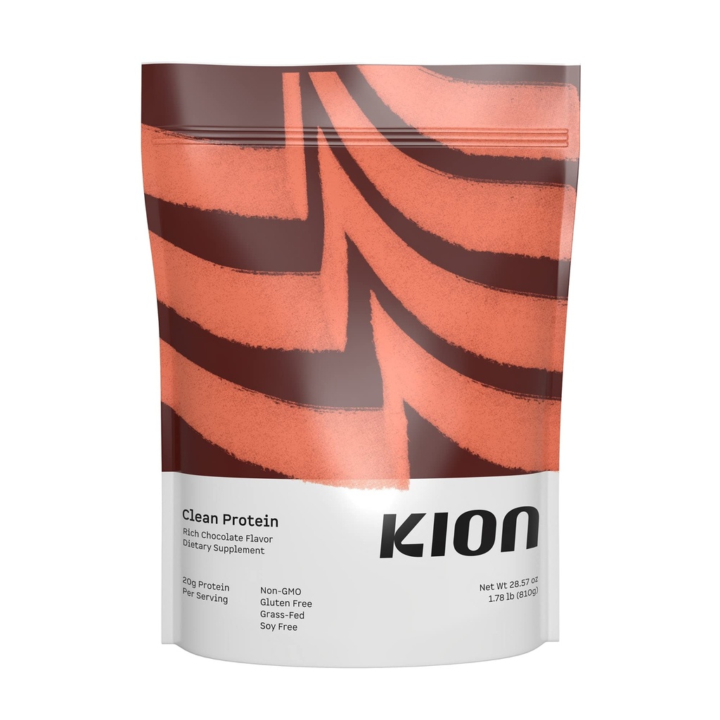 Kion Clean Protein | Rohusööt ja karjamaa-kasvatatud vadak Isolaatvalgu pulber | Rikas šokolaad | 30 Servingut