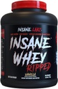 Insane Labz Insane Whey Ripped, Lean Lihaste Ehitus Valk L-karnitiini ja CLA õlipulbriga, 5lbs 60 Servings, Vanilla