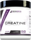 Cutler Nutrition Pure Creatine Monohydrate - 5g Per Serving 50 Servings - Premium Muscle Builder Enhances Strength Performance & Recovery - Unflavored for Easy Mixing
