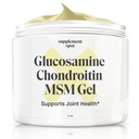 Glükoosamiin Chondroitin MSM Gel (4 oz) - koos Glükosamiini, kondroitiin, MSM ja Bromelain toetada ühist tervist - naistele ja meestele (90 päeva pakkumine)