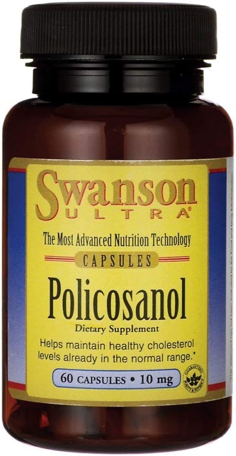 Swanson Policosanol 10 milligrammi 60 kapslit