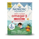 Nordic Naturals Nordic Omega-3 Fishies, Tutti Frutti - 36 Fishies - 300 mg Total Omega-3s EPA & DHA - Tervislik aju, meeleolu, nägemus ja immuunsüsteem - Non-GMO - 36 Servings