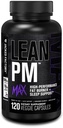 Jacked Factory Lean PM Max - suure jõudlusega kaalulangus, unetoetus, rasvapõletaja ja isu vähendav meestele ja naistele w / melatoniin, magneesium, karnipure ja ashwagandha - 120 dieet pillid