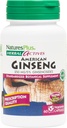 Natures Plus Herbal Actives American ženšenn - 250 mg, 5% ginosiidid - 60 vegankapslit - gluteenivaba - 60 serveerimist