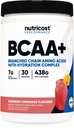 Nutricost BCAA + Hüdratsioonipulber (Raspberry Lemonade) 30 Servings - Hargnenud ahelaga aminohapped hüdratsioonikompleksiga - Gluteenivaba, mitte-GMO