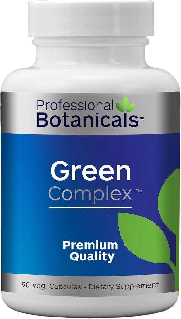 Professionaalne botaanikaroheline kompleks - Vegan Non GMO Orgaaniline Spirulina vetikad, Orgaaniline odrarohi Eleuthero, Cordyceps, Rhodiola Rosea, Reishi, Ashwagandha Superfood Supplement - 90 Vegetarian Caps