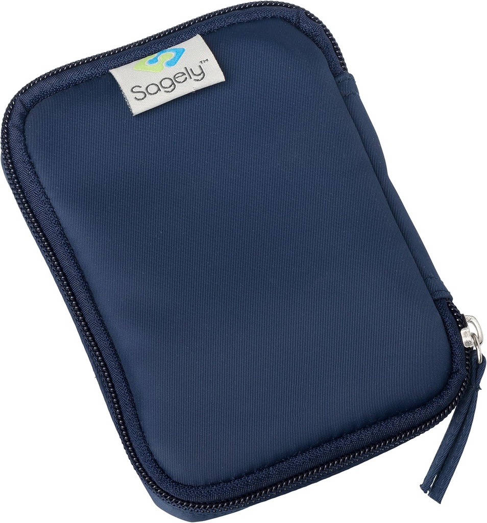 Sagely Navy Weekend Travel Portable Medicine Pouch Pill kott 3 Sagely Smart XL Weekly Pill Korraldaja Pods