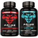 Prime Labs Prime Test Test Test Testosteroon Booster + L Arginiin Lämmastikoksiidi Kapslid - 60 Loe iga