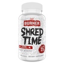 5% toitumine Shred Time Fat Burner | Roheline tee, kohvioad, Cayenne, Theobromine, GBB | isu supressioon | 30 serveerimist (180 kapslit)