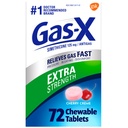 Gas-X Extra Tugevus Näritav gaasivabastus tabletid Simethicone 125 mg Puhumiseks Relief, Kirss - 72 Count