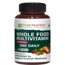 Puhas toitumine Terve toit Multivitamiin naistele | 90 Tabs | Üks-A-päev | 100% RDA | 24 looduslikku vitamiini ja mineraali | Kõik looduslikud taimsed naiste multivitamiinid | 3 kuud pakkumine