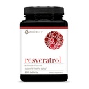 Youtheory Resveratrol Advanced Antioxidant Formula - Premium Antioxidant Supplement koos Super-Fruit Blend - Sisaldab ResVida - Piima, Soja Ja Gluteeni Vaba - 290 Tabletid