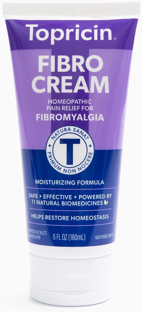 Topricin FIBRO valu leevendab kreemi (6 oz) - kiire leevendus fibromüalgia patenteeritud valem - vähendab kestust ja intensiivsust fibromüalgia episoodid, parandab une ja taastab energia