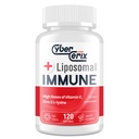 Täiustatud liposomaalne immuunpreparaat, kompleks L-lüsiiniga 1500 mg, vitamiinid, mineraalid ja taimsed ekstraktid, põhjalik igapäevane tervise segu meestele ja naistele - 120 kapslit