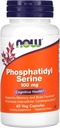 NOW Foods Fosfatidüül Serine , 100 mg , 60 Veg Kapslit