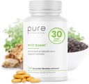 Pure TheraPro Rx Nrf2 Boost - NRF-2 aktivaator patenteeritud sulforaphane, kurkumiini, rohelise tee ja trans-Pterostilbeeniga | antioksüdantide täiendus oksüdatiivse stressi vähendamiseks, valmistatud USA-s (60 vegankapslit)
