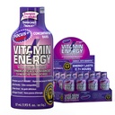 Vitamiinienergia fookus + ekstra tugevus Energia Shot Berry 12 Pack, 260mg looduslik kofeiin, B-vitamiinid, CoQ10, Aminohapped, fookus, tootlikkus ja selgus, nullsuhkur, gluteenivaba, 1,93 fl oz