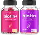 NutraChamps Biotin+ & Biotin. The Complete Duo for Hair, Skin and Nails.