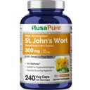 NusaPure naistepuna 20: 1 ekstrakt, 300 mg, mis vastab 6000 mg 240 Veggie kapslile (taimne, mitte-GMO) bioperiin