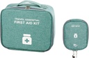 Tühjad esmaabikotid, reisimeditsiini kott, meditsiinilised tarned Korraldaja kott, kaasaskantav reisikomplekt, auto, kodu, telkimine, kontor, matkamine, väljas (Cationic Green)
