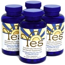 Fish Oil Omega 3 Toidulisandid Alternatiiv-YES Omega 3 & 6 Rasvhape - Burpless, Taimne - DHA, EPA, SDA - Kolesterool, süda, nahk, energia, silmad, immuunsuse toetamine JAH (4 x 120 Gel korgid)