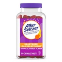Alka-Seltzeri kõrvetised + gaasivabastuskleidid, antatsiid + antigaase närivad kiireks kõrvetiste leevendamiseks, gaasi ja happe seedehäirete leevendamiseks On Go, 180 Ct