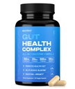 Nootrix Gut Protect and Restore Supplement | Probiootikumid soolestiku tervisele, Colon Cleanse & Bloating Relief | Edendab tervislikku seedimist | Seedeensüümid, postbiootikumid ja prebiootikumid | 90 kapslit