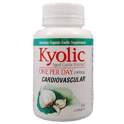 Kyolic Aged Küüslauguekstrakt üks päev, 60 kapslit, 1000 mg, Wakunagast