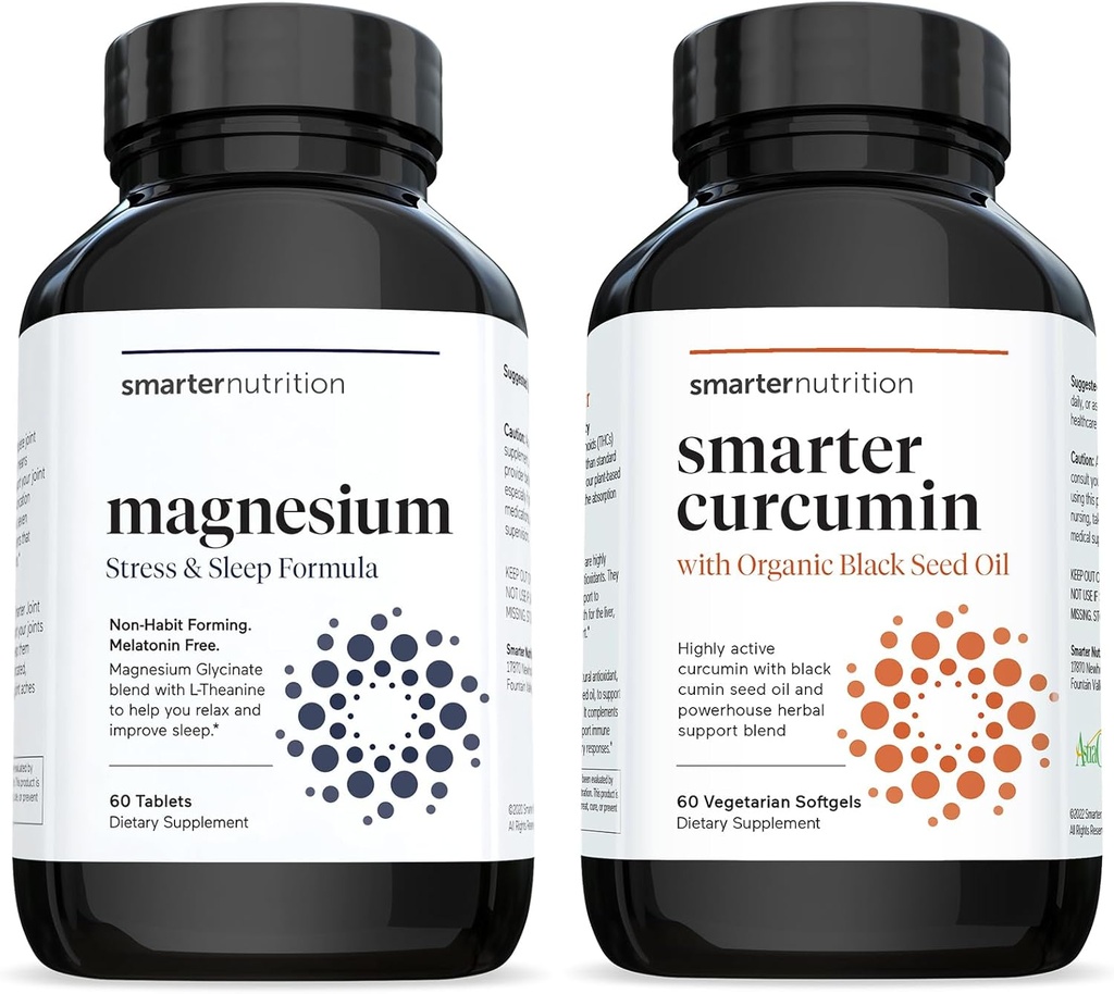 Multiaktiivsed magneesiumi tabletid ja kurkumiini pehmed geelid - tugevad ja biosaadavad, aktiivsed kurkumiini softgelid, mis on standarditud 95% tetrahüdrokurkuminoididele [1-kuuline pakkumine]