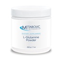 Metaboolne hooldus L-Glutamiini pulber - 1000 mg, aminohappe lisand, lihtne joogisegu, toetab soolestiku tervist ja taastumist naistele ja meestele - maitsestamata, 200 g (200 serveerimist)