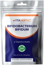 Vitamatic Bifidobacterium Bifidum probiootiline pulber - seedetrakti tervisetoetus - 100 Gram (3,5 OZ) - 100 Servings
