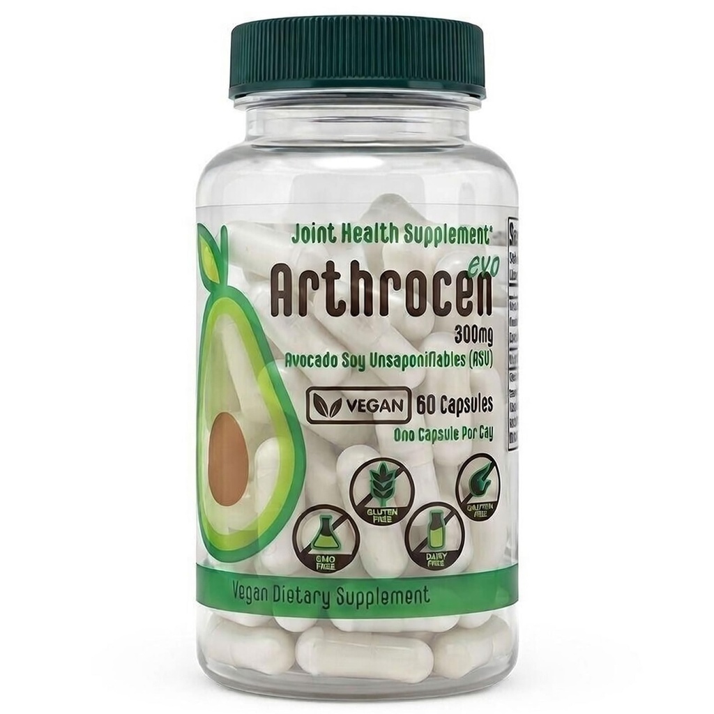 EVO Vegan ühine tervise täiendada, 300Mg Avokaado Soja Seebistumatu, 60 päeva pakkumine, üks kapsel päevas (2 kuud)