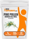 BulkSupplements.com Männi õietolmu pulber - purustatud raku sein, männi õietolmu lisand, taimsed lisandid - gluteenivaba, 5 g serveerimise kohta, 100 g (3,5 oz) (pakk 1)