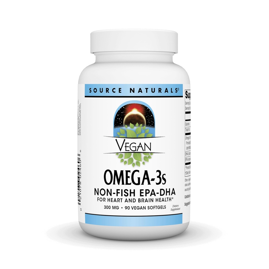 Allikas Naturals Vegan Omega 3s Epa-Dha * 300 mg - 90 Softfgels